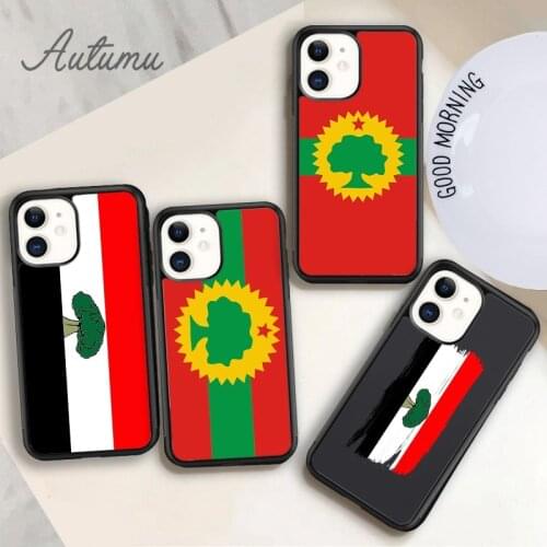 Somali Somalia Oromo Oromia Region Flag Phone Case for iPhone 11 12 Pro Max mini X XR XS SE 2020 5 6S 7 8 Plus Cover shell