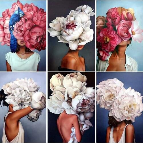 5D DIY Diamond Painting Girl Portrait Embroidery Diamond Exquisite Mosaic Cross Stitch Art Rhinestone Picture Can Be Customized