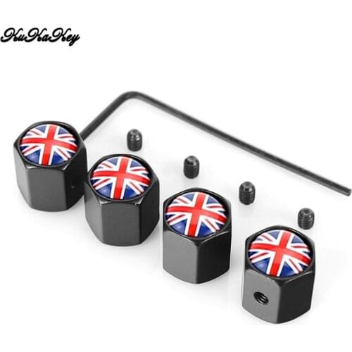 Car Tire Valve Caps Wheel Tires Parts For Porsche Cayenne Macan Panamera Cayman Anti-theft And Dustproof Moto Bicycle Valve Caps