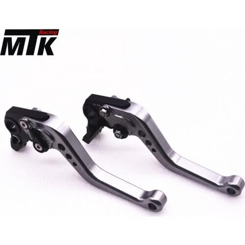 Motorcycle Short Handlebar CNC Clutch Brake Levers For Suzuki GSX1250F/SA/ABS DL1000/V-STROM TL1000R SV1000/S