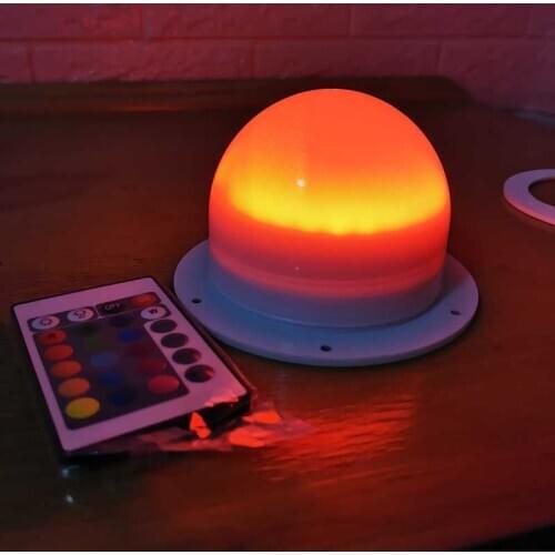 LED Furniture Cordless Light Module Illuminate RGBW Colorlight Waterproof Remote Control Color Change LED Dimming Lighting Modul