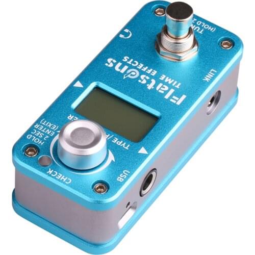 Portable Guitar Effect Pedal Overdrive Distortion Multi Effect Guitar Accessories for Electric/Acoustic Guitar