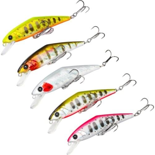 TSURINOYA 85S Slow Sinking Minnow 85mm 14.5g Low Speed Fishing Lures Artificial Hard Baits DW99 Fishing Wobblers Jerkbait Bass