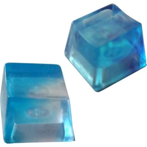 Handmade Customized OEM R4 Profile Resin Keycap Keyboard RGB Translucent Keycap