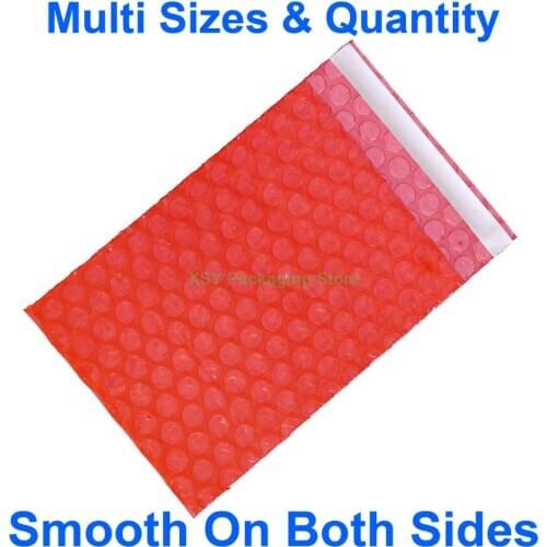 Self Sealing Anti Static Bubble Bags Electronic Packing (Width 2.5" - 6.7") x (Length 3" - 8.7") eq. (65 - 170mm) x (80 - 220mm)