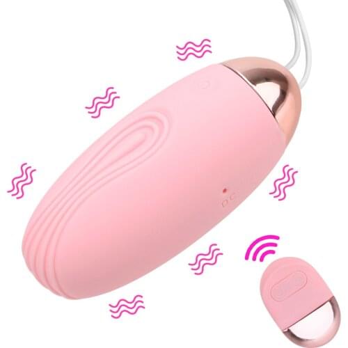 USB Charging Jump Egg Vibrator Wireless Remote Control 10 Frequency Clitoris Stimulate G-spot Vibrators Sex Toys For Women