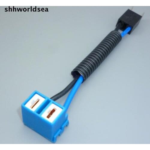 Worldgolden 5/30/100pcs 2x H7 2 Pins Headlight Repair Bulb Holder Connector Plug Wire Socket