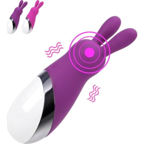 10 Speed G-spot Body Massage Sex Toys for Woman Cute Rabit Female Masturbation Three Head Vibrator Clitoris Vagina Stimulation