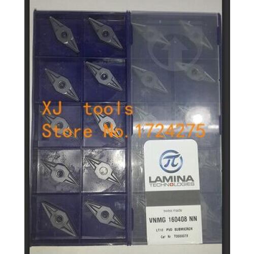 Free Shipping 10Pcs VNMG160408 NN LT10 tungsten Carbide insert Cutting tools turning ,carbide inserts Lathe turning tool