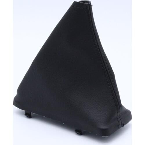 Leather Car T Bar Handle Cover Dustproof Hand Brake Boot Gear Knob Boot Parts for Ford Falcon FG FGX 08-18, G6 G6E ,8R2Z7210AA