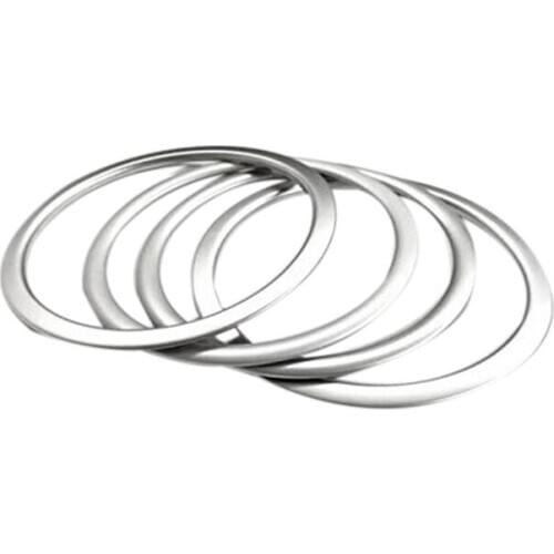 For Nissan Qashqai J11 2014 - 2018 Chrome Car Speaker Ring Shape Sticker Interior Frame Speaker Cover Auto Parts