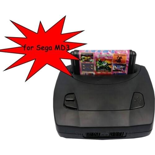 For Sega MD3 Video Game Console 16 bit AV output Classic Handheld Gaming player MD Mega Drive 3 TV Game Controller Dropshipping