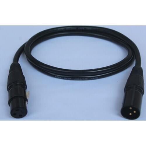 10pcs 1 Meter Length 3-Pin Signal Connection DMX Cable For LED Par Light Moving Head Lights DJ disco Stage Lighting Accessories