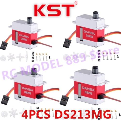 KST DAVIGA DS213MG Metal Gear 3KG Digital Wing Coreless Servo for RC Model