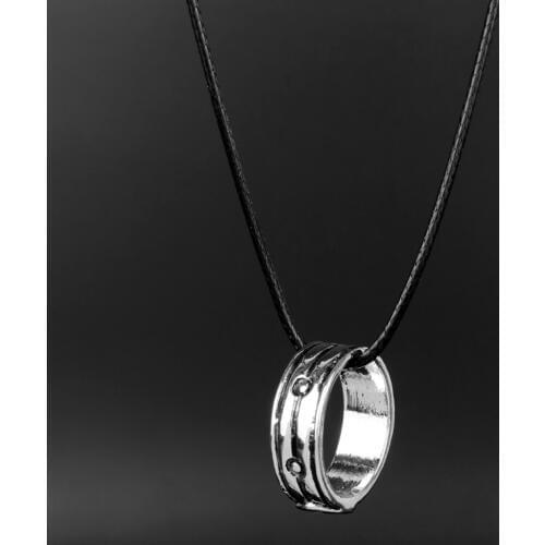 Dongsheng Newests Japanese Anime Vampire Knight Cross Templar With Round Pendant Necklace Rope Chain Women Men Gifts -30