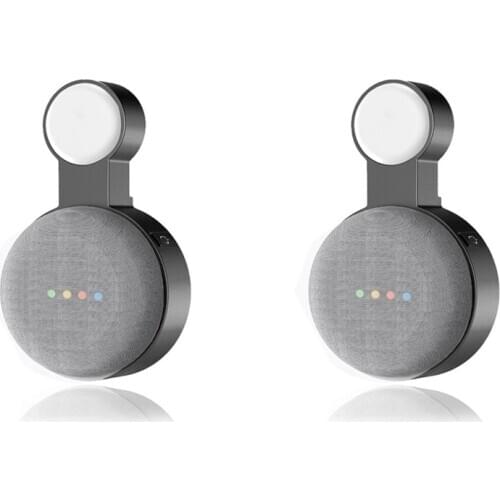 Suitable for Google Audio for Google Nest Mini Wall Bracket Second Generation Socket Hanging Hanger Bracket