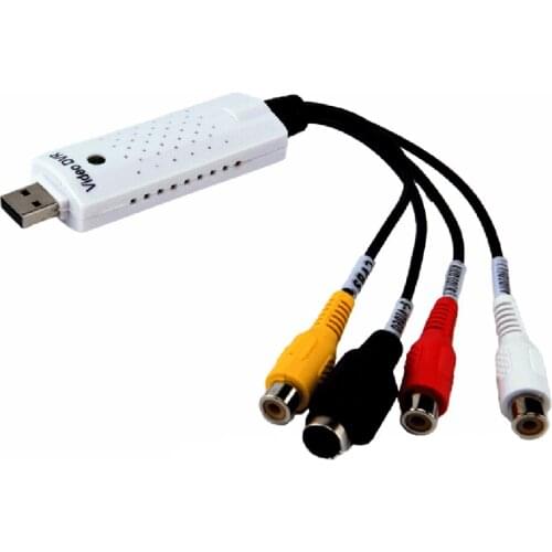 Durable Portable USB Video Capture Card Converter PC Adapter TV Audio DVD DVR Video Audio Converter
