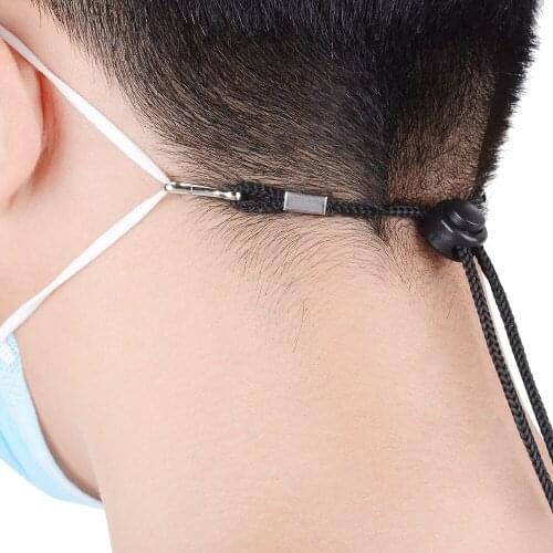 Adjustable Face Mask Lanyard Handy Convenient Holder Rope Anti-lost Anti-drop Mask Hanging Neck Rope Halter Ropes Mask Holder