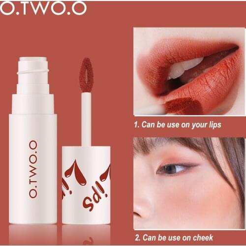 Luxury Makeup Matte Lipstick Waterproof Long Lasting Non-Stick Cup Lip Stick Sexy Red Pink Velvet Nude Lipsticks Women Cosmetics