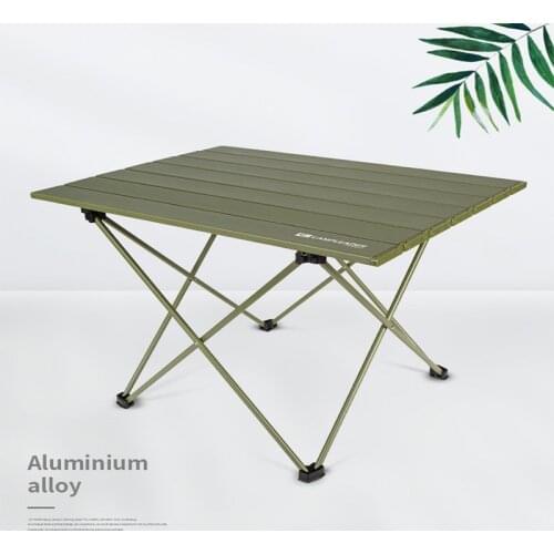 Outdoor Picnic Table Aluminum Alloy Barbecue Table Portable Hiking Camping Furniture Self Driving Ultralight Folding Desk