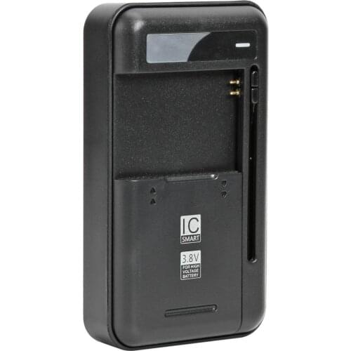 Portable Universal Side-sliding Battery Charger USB Port for Phone US Adapter Automatic Identification Positive and Negative