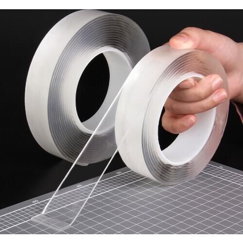 Wanci nano transparent double-sided tape is waterproof, temperature resistant, strong, high viscosity and no mark