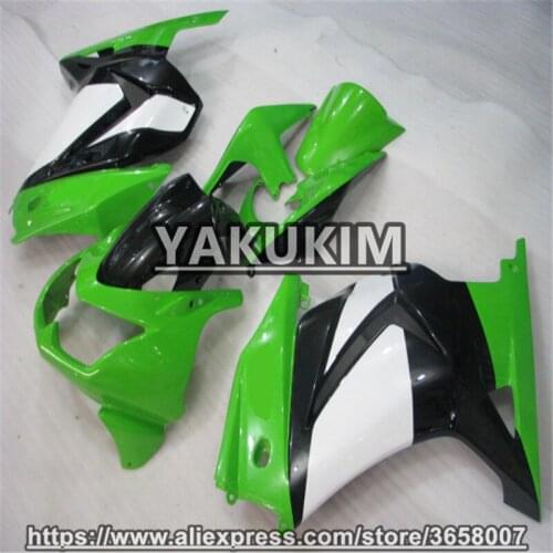 YAKUKIM ABS Injection Fairing Kits For Kawasaki NINJA EX250 08-12 Year 2008 2009 2010 2011 2012 EX250 08 09 10 11 12 Fairing New