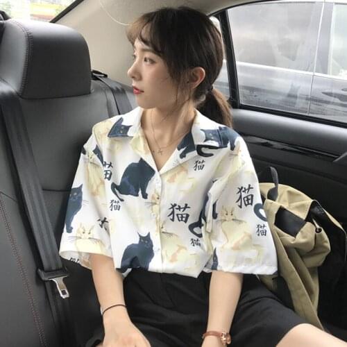 Fashion Haut Femme Summer Women Blouses Print Oversize Tops Womens Clothing Casual Blouses Korean Blusas Mujer De Moda New