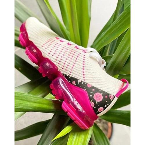 2020 Women Sneakers Summer Outdoor Sports Shoes Multicolor Leisure Comfortable Lace Up Plus Size Zapatos De Mujer Casual Shoes