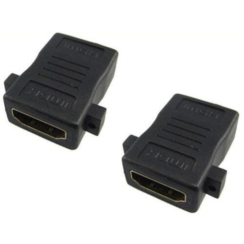 50pcs/lot HDMI Female to HDMI Female Coupler Extender Adapter Connector for HDTV 1080P