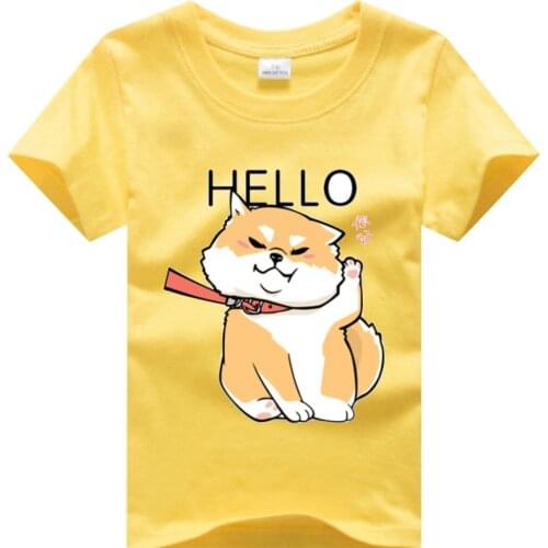 Childrens T-shirt Summer 2021 New Kids Clothing Cotton Boys Clothes Casual Style Cartoon Dragon Boy Oversized T-shirt