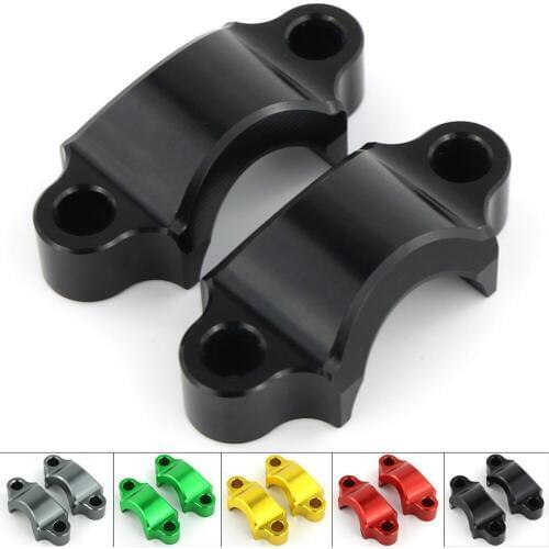 For Kawasaki Ninja 1000 ZX-6 ZX-6R ZX-10R ZX-10RR W800 Clutch Master Cylinder Mirror Mount Clamp Cover Master Cylinder Clamps