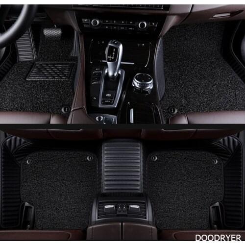 DOODRYER Custom car floor mats for Hummer H2 H3 2003 2004 2005 2006 2007 2008 2006 2009 2010 foot mats