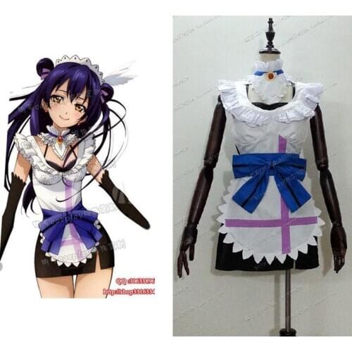 2016 Custom Made Any Size Love Live 2 School Idol Project Sonoda Umi Cosplay Costume Umi Cosplay Dress