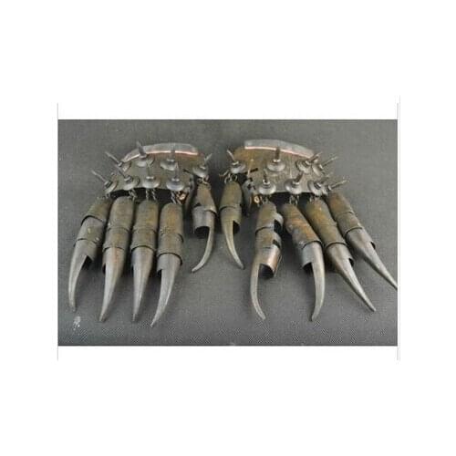 Pure copper gloves Brass s Puro cobre Antiguo retro home retro art s casting tools sculptures Trabajo Hechoroom Art
