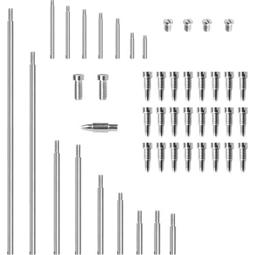 49Pcs Saxophone Sax Repair Tool Set Maintenance Parts Alto Saxophone Replacement Parts Woodwind Musical Instrument Accessories