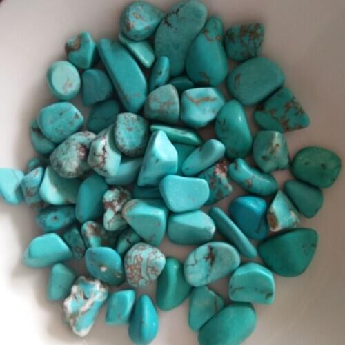 Natural Stone Blue Turquoise Gravel Beads,corrosion breathable root-seedling planting soil,Garden supplies,Home/Fish Tank Decor