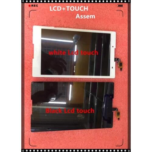 Original 8 inch Black white For Lenovo Tab 2 a8-50lc A8-50F TV080WXM-NL0 LCD Display +Touch Digitizer Sensors Assembly Tablet Pc
