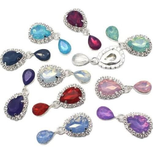 YWXINXI 10Pcs new rhinestone resin rhinestone hand sewing, DIY buttons are suitable for clothing wedding decoration accessories