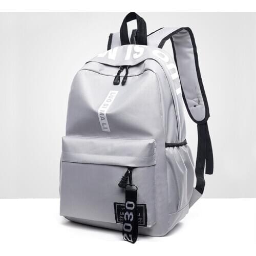 New Fashion Women Men Large Capacity Backpack Nylon Teens School bag Casual Style Student Bag for Teenage Girls Back Pack Female