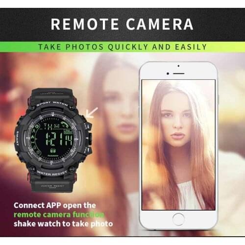 Bluetooth Smart Watch Waterproof Sport Fitnes Tracker Stopwatch Heart Rate Monitor Wristwatch for Android High Quality