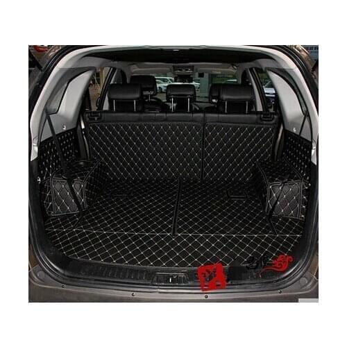 High quality Special Pu leather car trunk mats for Chevrolet Captiva 7 seats waterproof boot carpets for Captiva 2015-2009