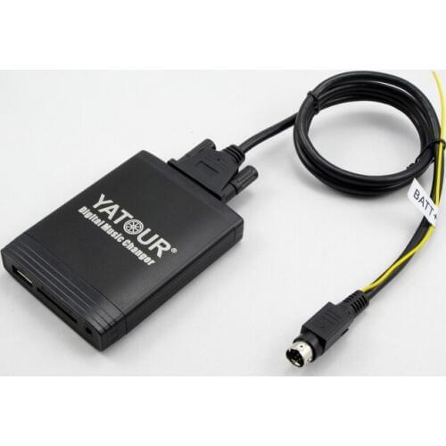 Yatour Car Digital Music Changer USB MP3 AUX adapter for 1994-2000 Volvo SC700 SC800 SC900 2001-2006 Volvo C70 CR905 Bluetooth