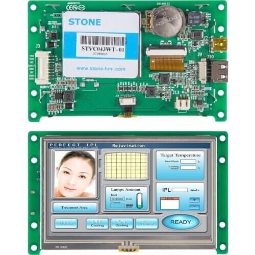 4.3 Inch Touch Screen Coffee Table