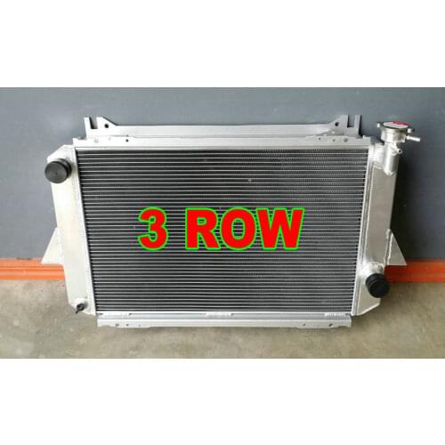 3 Core Aluminum Radiator for Nissan Patrol 2.8L MQ Petrol 1980-1987 Manual