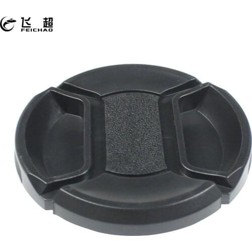 37/40.5/46/49/52/55/58/62/67/72/77/82mm Center Pinch Snap-on Cap Lens Protective Cover for Canon for Nikon for Sony DLSR Cameras