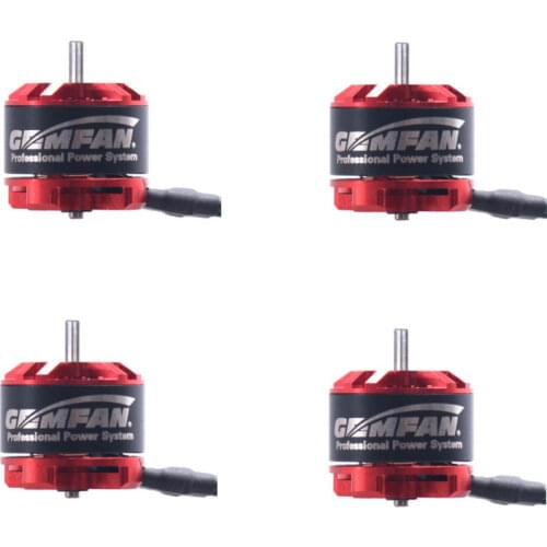 4PCS Gemfan 1105 7500KV 2-4S Brushless Motor for Gemfan 1940 2040 2035 Propeller RC Drone FPV Racing Cine Toothpick
