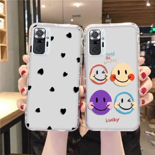 Coque For Xiaomi Redmi Note 10 Case Redmi Note 10 Pro Max 10S 8A Redmi K30 k20 Pro 9C 9A 9i Mi 9T Soft TPU Protection Funda