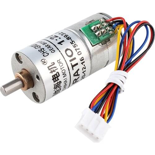 Chihai Motor CHS-GM20BY 20mm miniature reduction stepper motor ratio 25/100/250 Stepping Motor For Camera