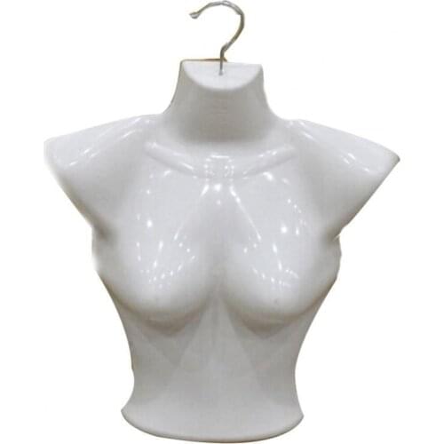 Hot Sales Plastic Half Body Female Mannequin Torse Underwear Clothing Form Display Rack